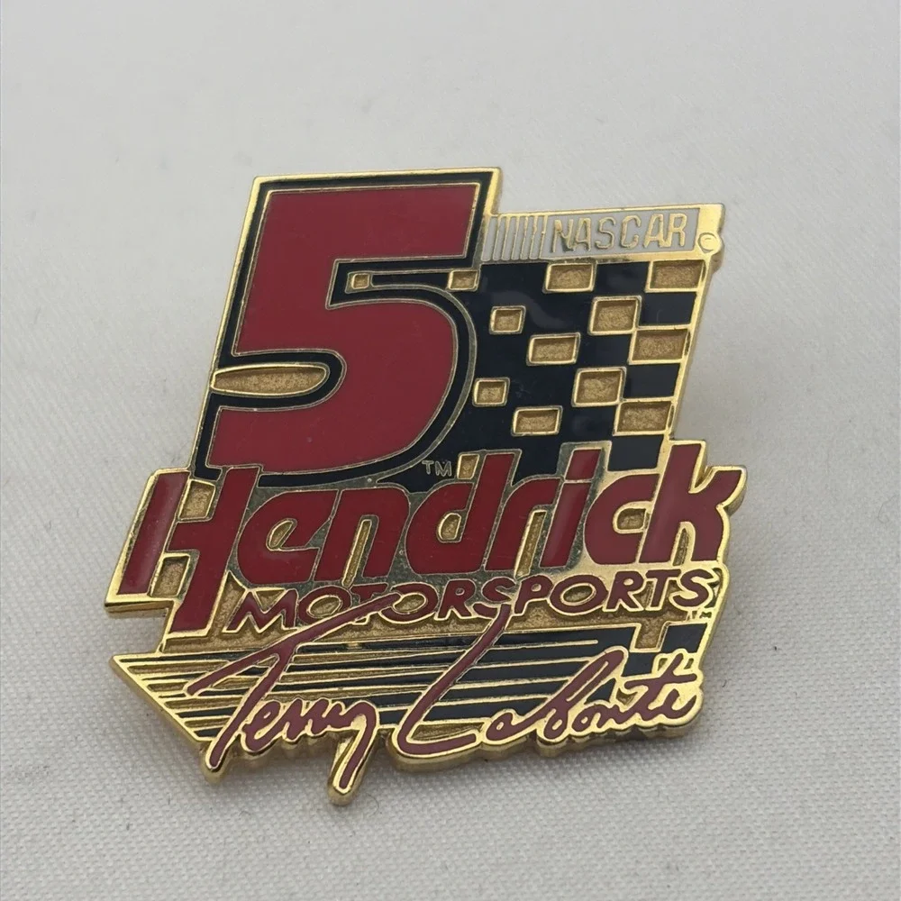 NASCAR Hendrick Motorsports #5 Terry Labonte Racing Lapel Hat Pin